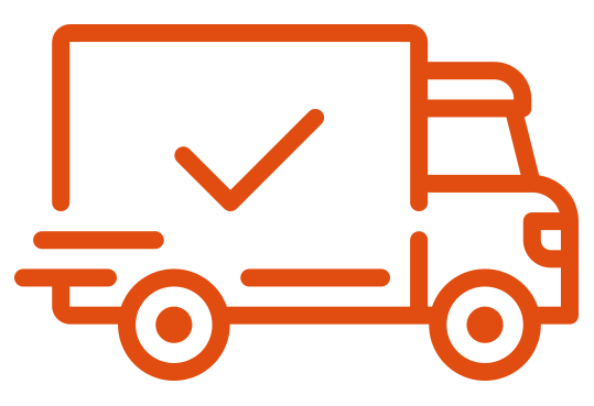 Icono de camión de despacho